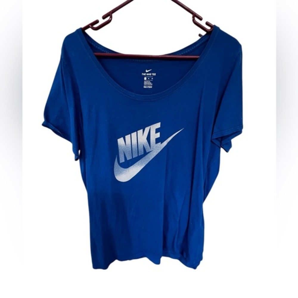Nike Women's Short Sleeve Tee in Blue